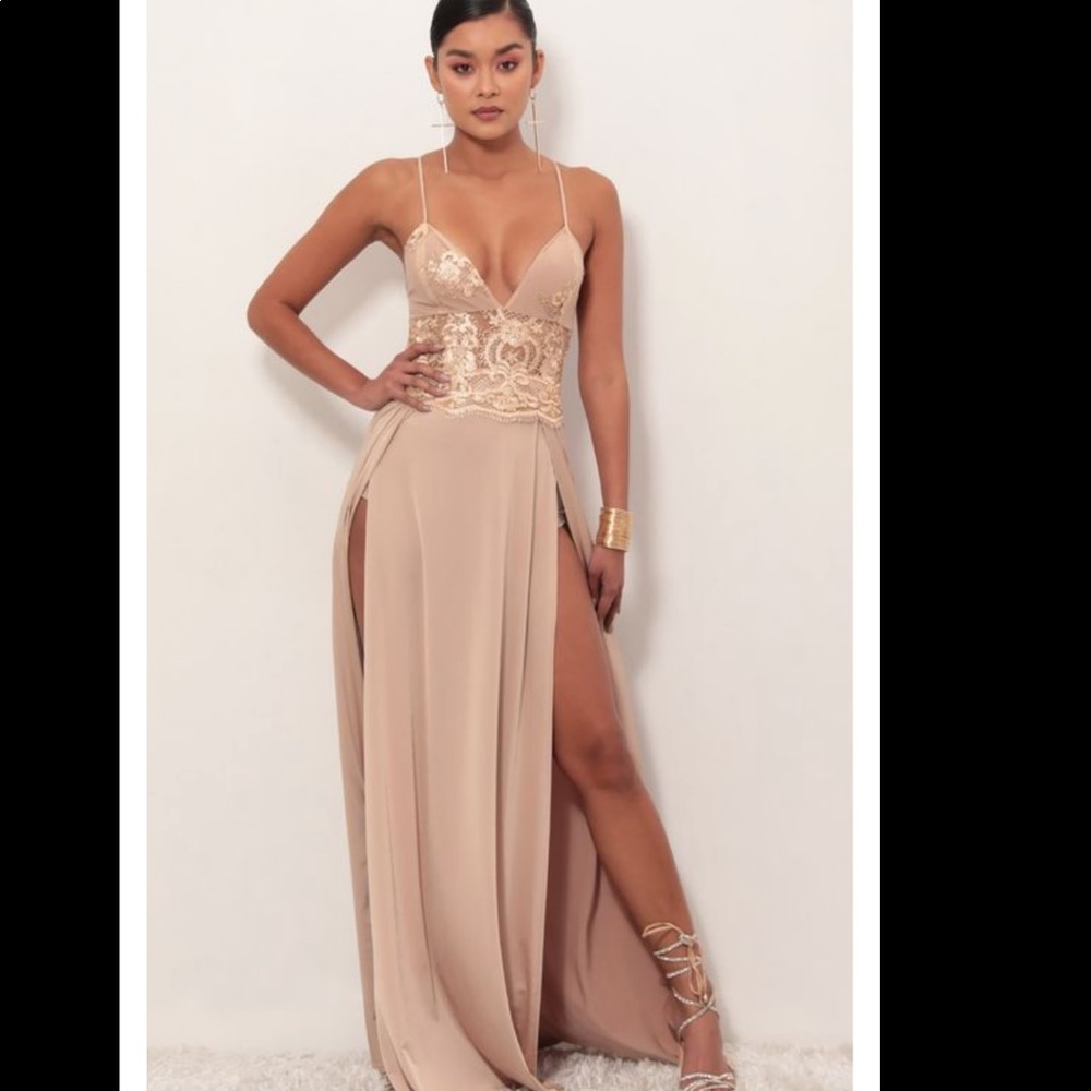 Maxi Slit Dress